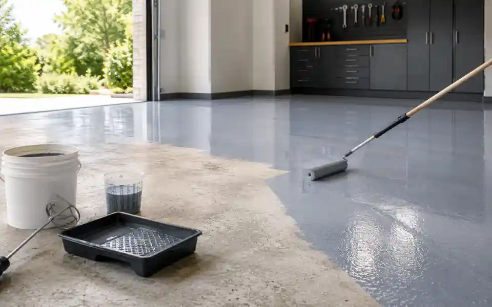 Калькулятор епоксидної підлоги — покривність, шари, комплекти та вартість